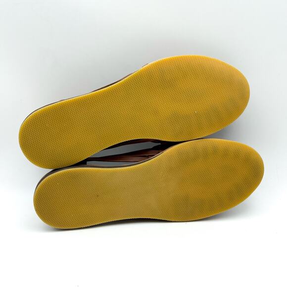 NISOLO Mens Huarache Water Resistant Sandals US 8.5 Brandy Leather NWOB - Picture 11 of 12